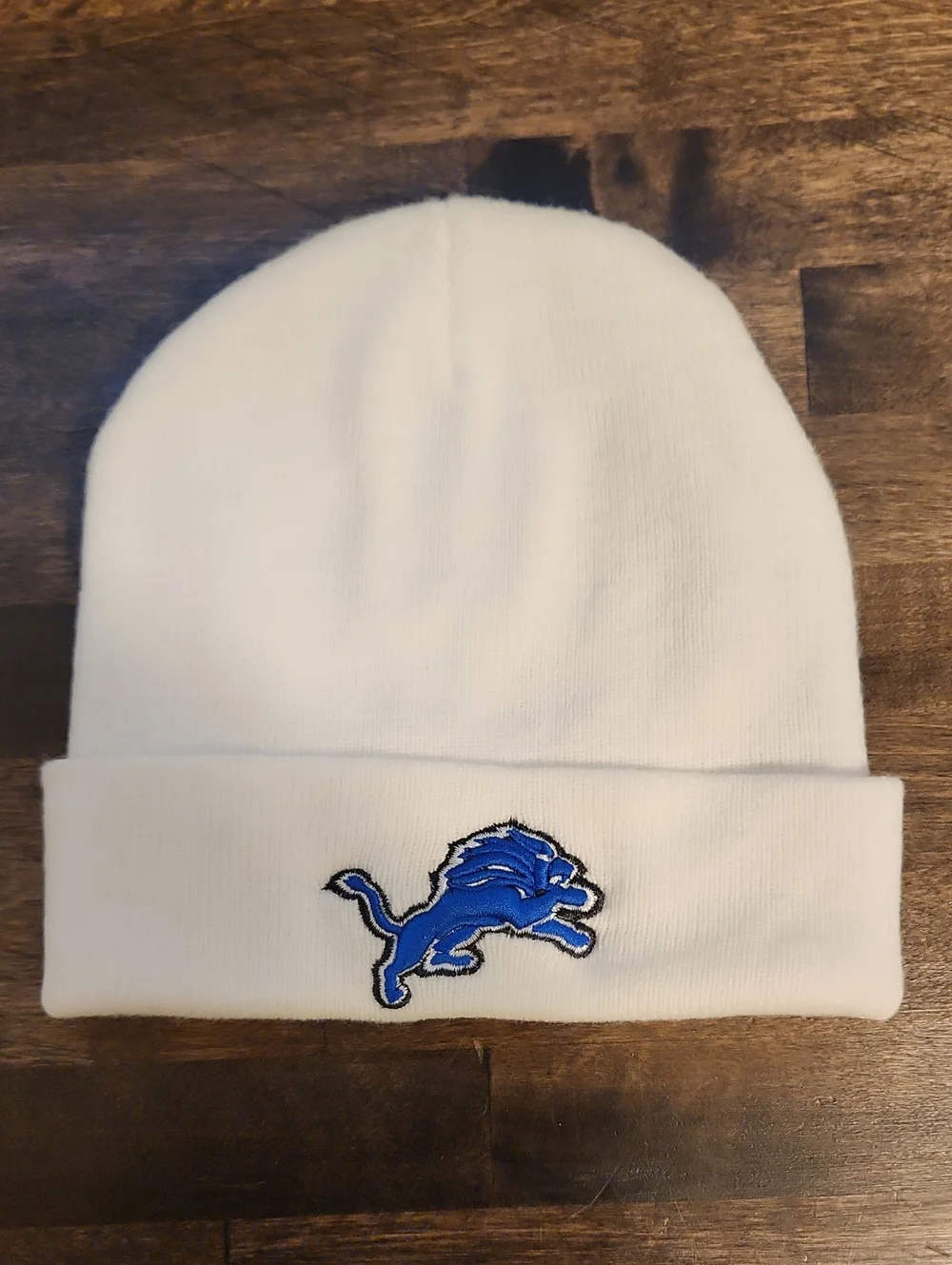 Detroit Lions NFL Football Embroideted Beanie / Stocking Cap